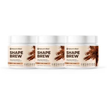 Nature’s Blast Shape Brew – drei Gläser